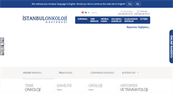 Desktop Screenshot of istanbulonkoloji.com